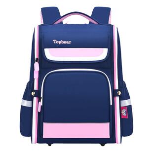 托比熊儿童书包韩版一二三四五六年级小学生男女童双肩包护脊防水