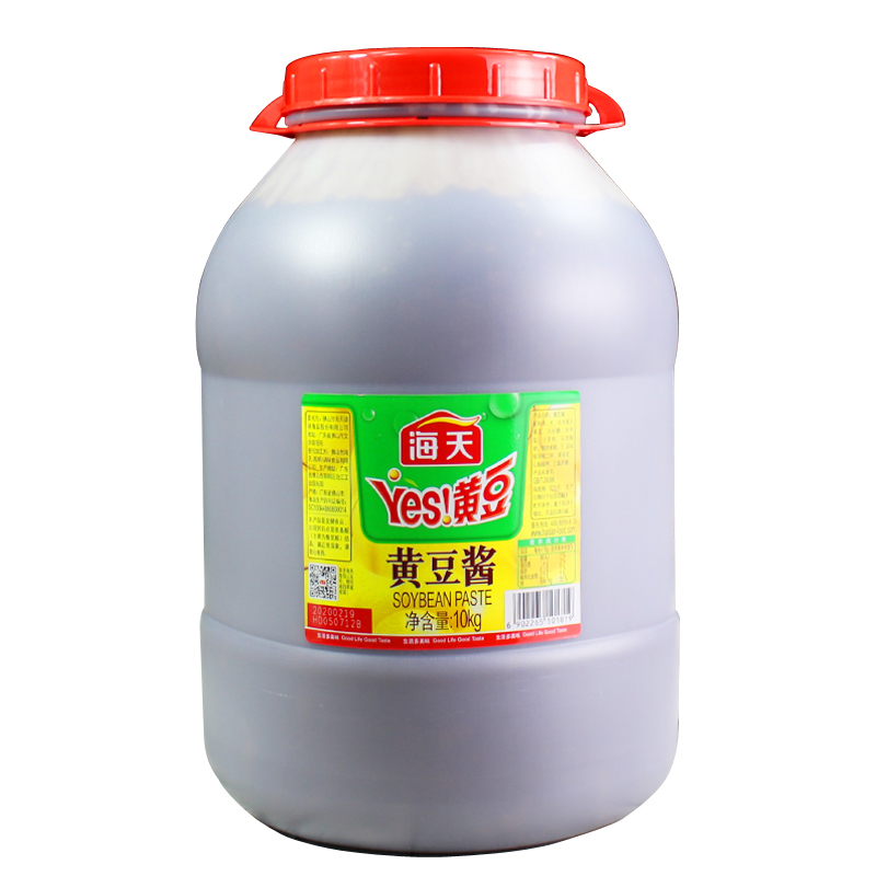 海天YES黄豆酱10kg*2桶整箱商用装实惠炒菜蘸黄瓜拌面蘸酱调味酱