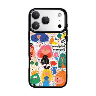 「每天的日常」LANWK适用苹果17/16/15plus手机壳高级iPhone14/13promax新款可爱12pro女玻璃原创17Air保护套