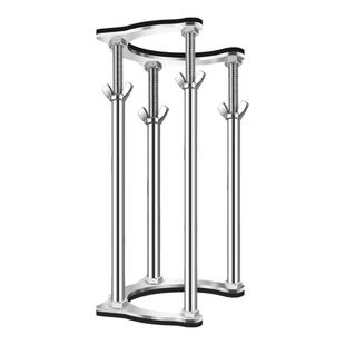 台下盆支撑架不锈钢厨房水槽台盆洗菜盆支撑杆伸缩杆固定托架承重