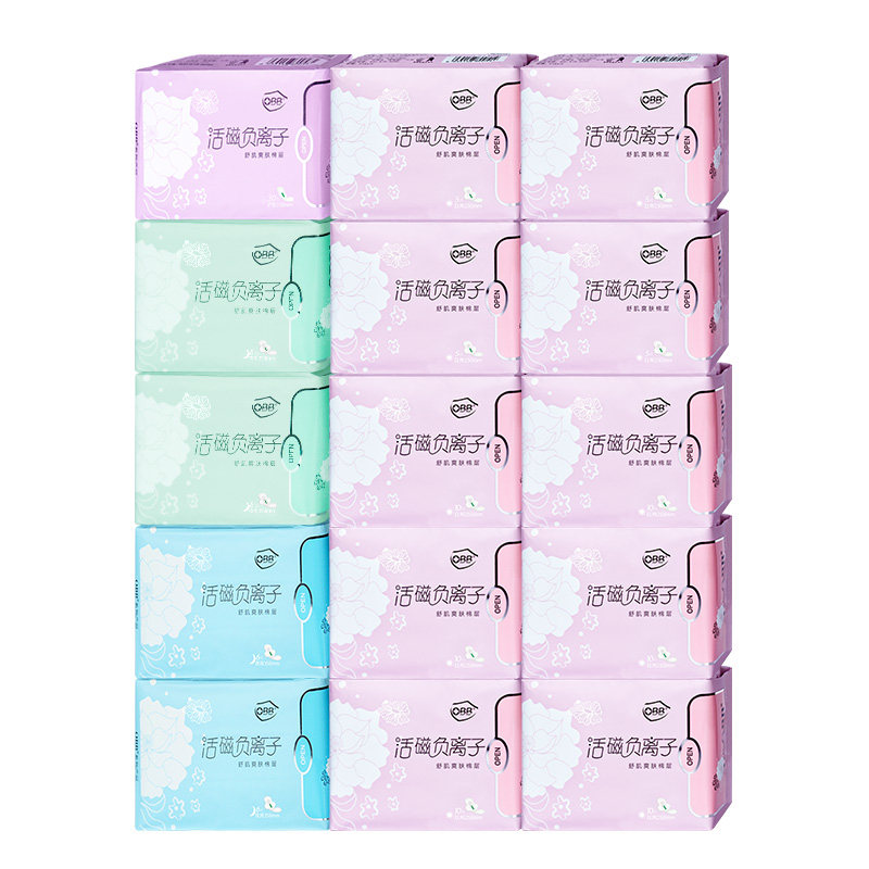 OBB负离子超薄棉柔卫生巾