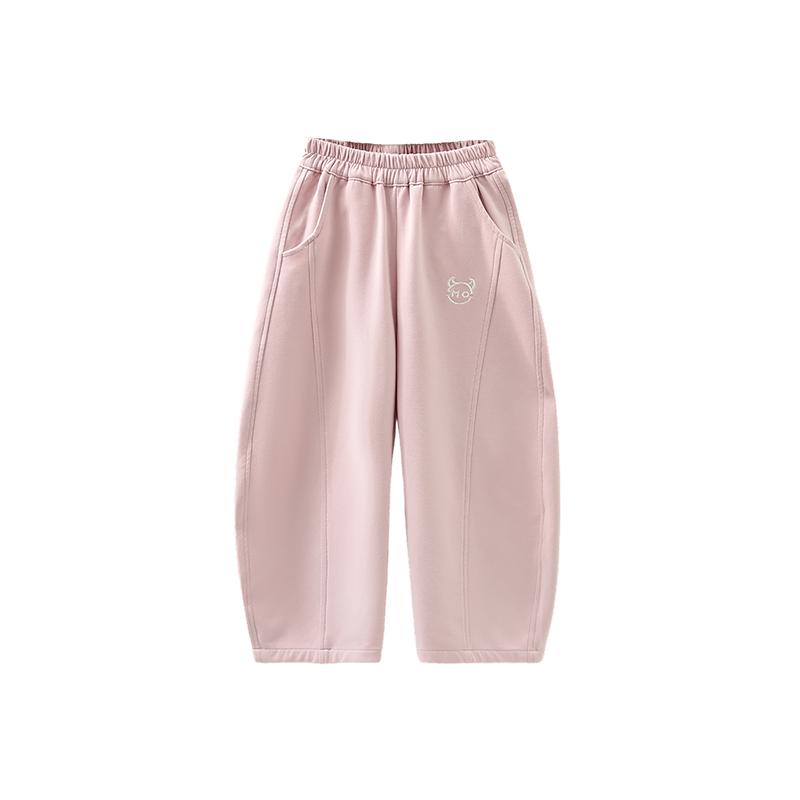 MOMOCO玛米玛卡女童休闲卫裤刺绣