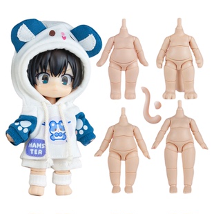 YMY胖梨体 ob11素体娃娃粘土人可接GSC头可动关节玩偶bjd娃娃人偶