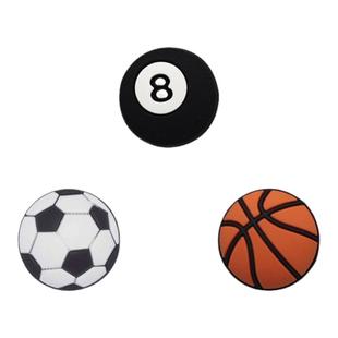 Mkop洞洞鞋配饰diy鞋扣配件足球篮球鞋花装饰扣适配Cross/Crocs