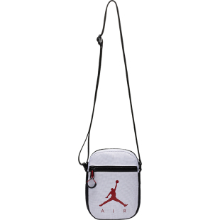 Nike/耐克官方正品JORDAN男女运动拉链小巧便携单肩包CK3835-100