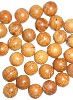 野生脑纹龙纹桃核胡按佛念珠正圆
