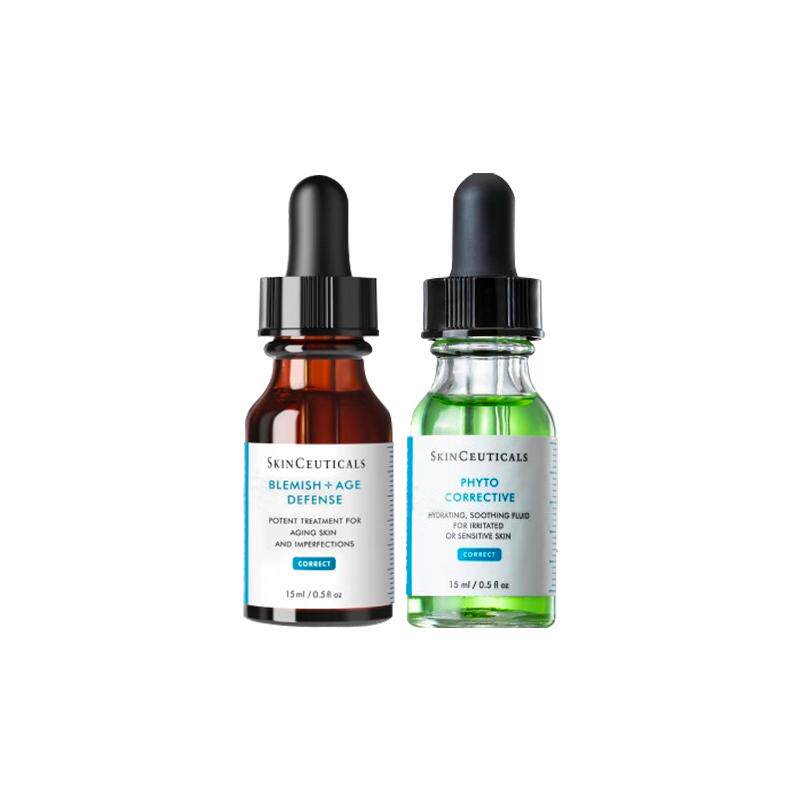 【自营】修丽可多酸焕活复颜精华液果酸15ml+色修精华15ml