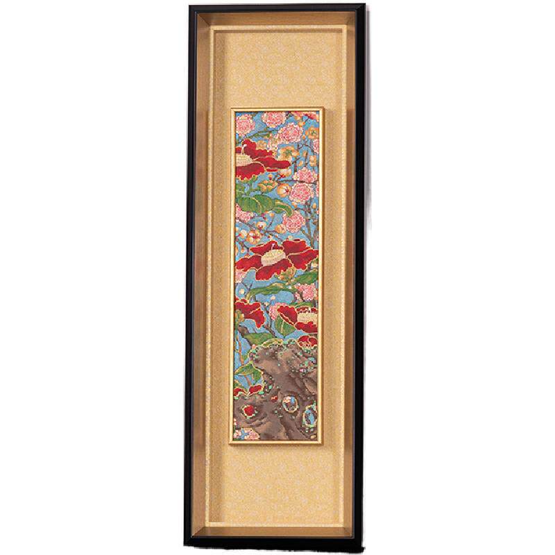 玄关客厅茶室是挂画元先