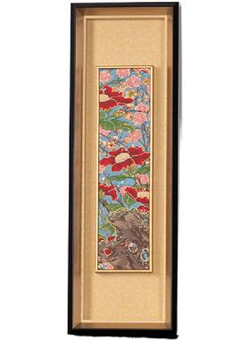 玄关客厅茶室是挂画元先