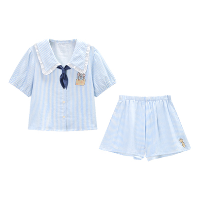 【520礼物】Gukoo/果壳睡衣女款2026新款夏料理鼠王纯棉女家居服B