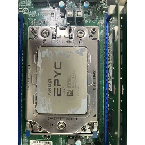 AMD EPYC 7702P 服务器CPU 计算机硬件配件