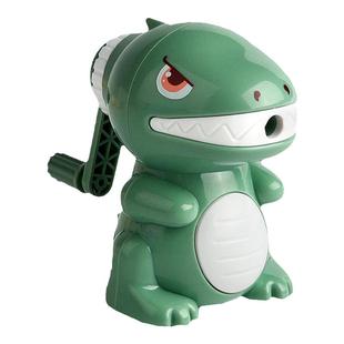 卡通小恐龙削笔机转笔刀削笔器儿童幼儿园小学生专用自动进铅卷笔刀男女孩钻笔刀美术生便携式手摇省力铅笔刀