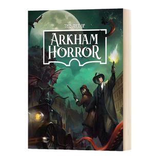 诡镇奇谈 游戏艺术设定集 英文原版 The Art of Arkham Horror Asmodee 全英文版 Game created 进口英语书籍