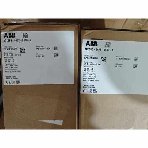 询价变频器ACS380-040S-04A0-4