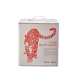 进口红酒六6斤装 西班牙进口豹立方西拉子3l干红葡萄酒