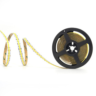 新品12V超亮柔性FCOB灯带贴片家装饰造型自粘展柜台灯箱灯条套装