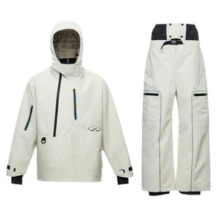 RandomPow 滑雪服套装女2024新款冬季男款专业单双板装备滑雪衣裤