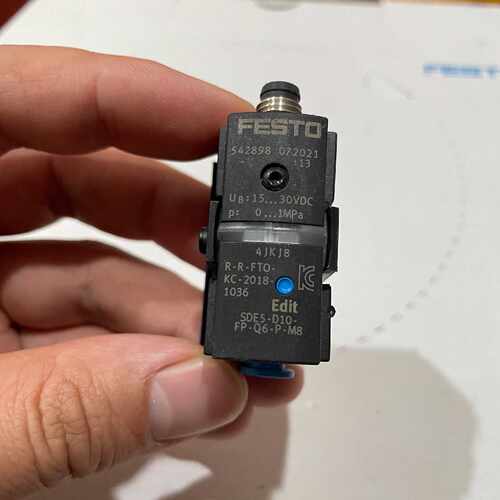 询价FESTO费斯托压力传感器 SDE5-D10-FP-Q6-P