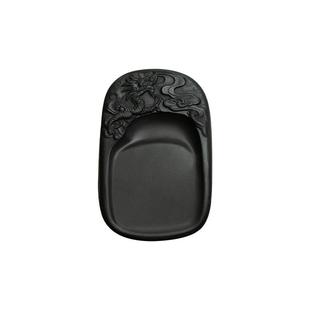 善琏湖笔砚台澄泥砚墨条书法写字专用墨盒磨墨成人专业人士墨汁研磨毛笔文房四宝天然原石笔墨纸砚墨碟