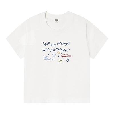 正肩短袖常规索罗娜t恤女