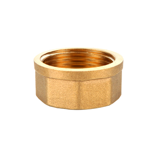 黄铜内丝堵头1/2/3/4/6分水管堵帽1.2/1.5寸管堵闷头丝堵堵盖配件