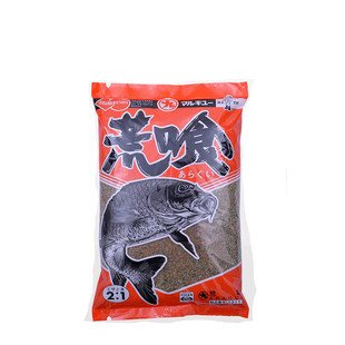 日本丸九荒食鲤鱼旗天下无双 鲤鱼旗三色鲤海藻轻麸进口钓鱼饵料