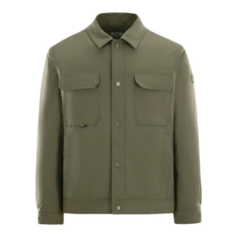 翻领夹克羽绒服波司登