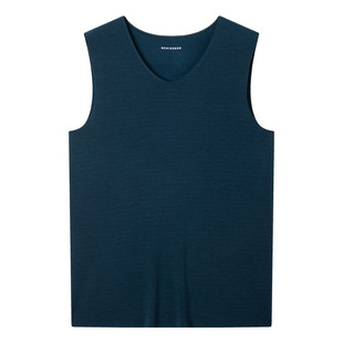 【阿米诺Air】舒雅男士随型裁氨基酸呵护肌肤羊毛V领大码保暖背心