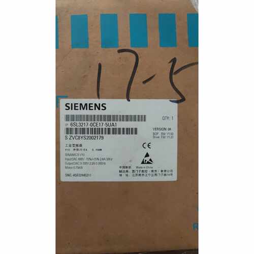 型号6SL3217-0CE17-5UA1正品S