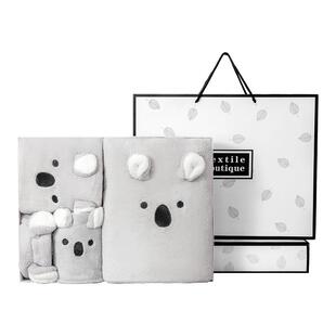 珊瑚绒毛巾浴巾礼盒结婚伴手礼三件套年会礼物吸水不掉毛干发帽