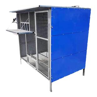 小型镀锌鸽笼拼装鸽棚组装鸽舍种鸽赛鸽鸡兔笼室内外楼顶通用包邮