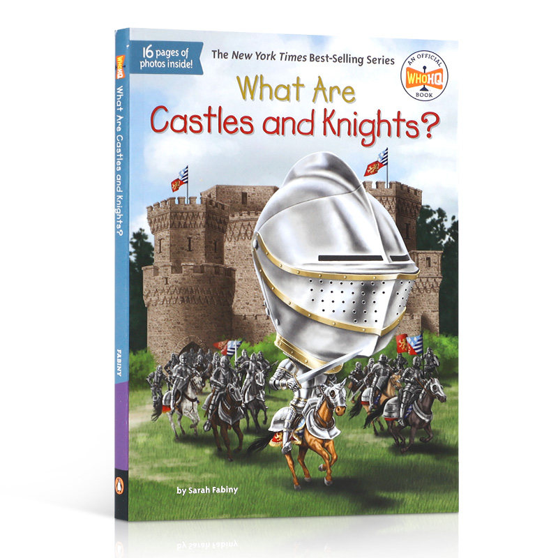 英文原版What Are Castles and Knights? 什么是城堡和骑士 中小学生英语课外阅读steam科普读物 历史人文科普百科初级桥梁书