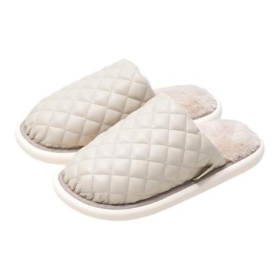 优调保暖小香风棉拖鞋