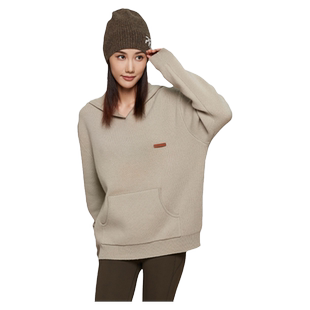 PRIMECORE丨P.C WOOL 秋冬针织羊毛帽衫运动卫衣女