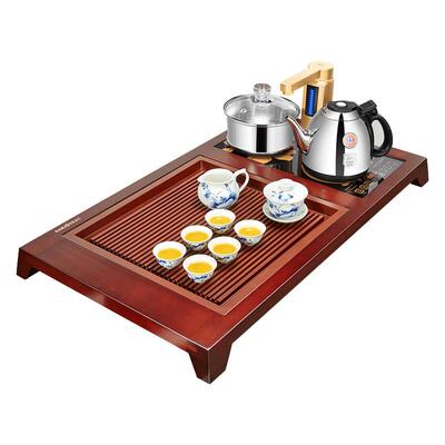 金灶k-200实木一体小型套装茶盘