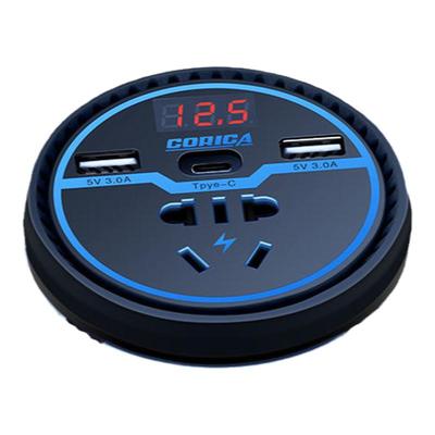 车载充电器杯型12V24V转220通用