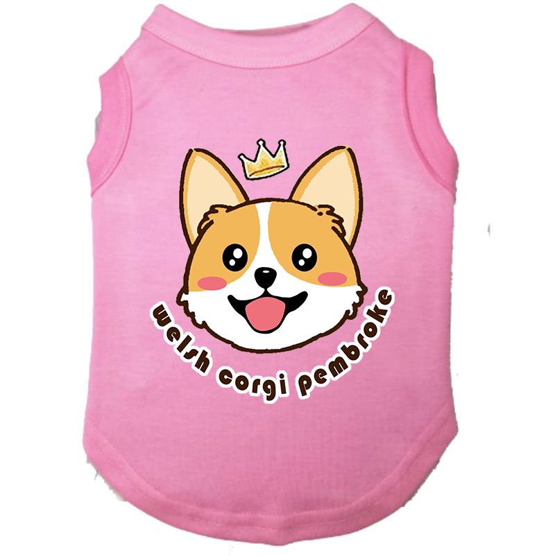 柯基短腿休闲风防着凉幼犬背心