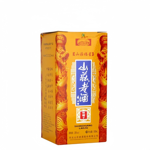 承德特产平泉山庄老酒福星铁帽子低度固液法白酒38度6瓶500ml整箱