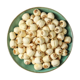 特级建宁莲子500g原振堂无硫正宗福建手工去芯通心白莲干货可打粉