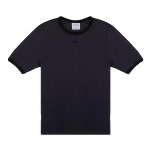 Courreges 春夏新款女士撞色边短袖圆领T恤银泰百货精品 301574