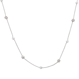 小珍珠流苏项链女2026新款百搭轻奢小众高级感锁骨链爆款颈链配饰