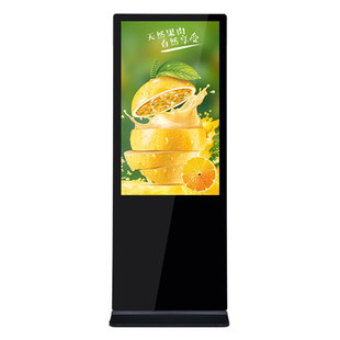 广告机显示屏壁挂立式奶茶店电视互动触摸电梯宣传4k高清播放器