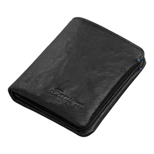 法尼·亚男士钱包短款2024新款真皮驾驶证卡包一体多卡位皮夹牛皮