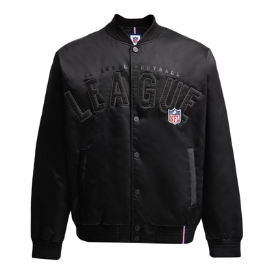 绫致SEASONHIGH秋冬NFL联名时尚运动宽松棒球领羽绒服外套男
