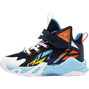 乔丹童鞋儿童篮球鞋2025春秋新款网面透气小童运动鞋男童防滑鞋子