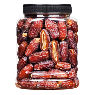 椰枣干货500g非新疆特产迪拜阿联酋沙特伊拉克黑耶红枣蜜干果零食