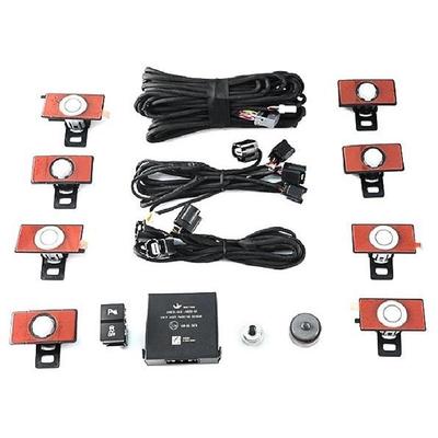 前后八探头原厂款倒车雷达车音度