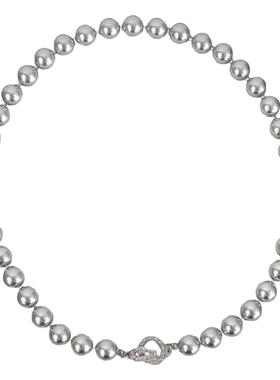 真多麻色小众高级感复古珍珠项链