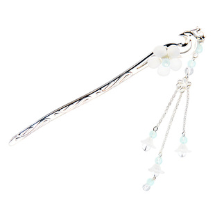 原创手工古装古风发簪子步摇汉服长流苏发饰头饰仙女宫廷表演直播