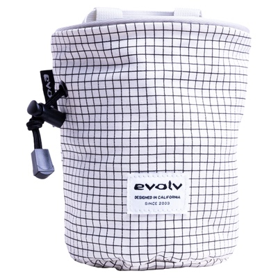 EVOLV新款复古灯芯绒帆布款攀岩腰包运动健身便携挂绳难度粉袋